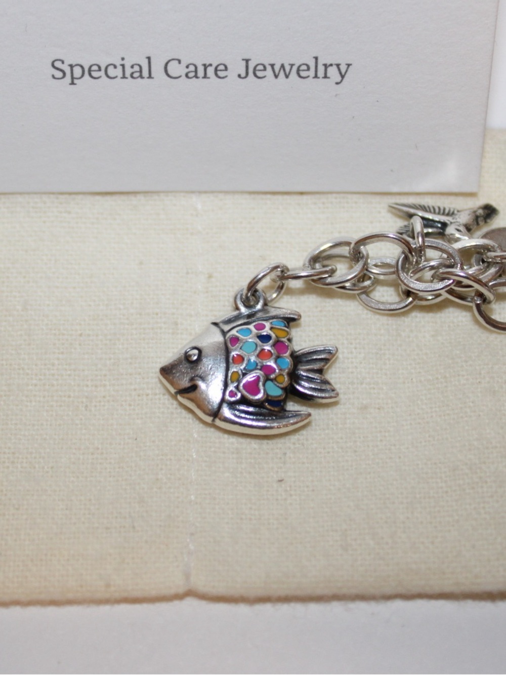 *Retired* James Avery Enamel Happy Fish Charm - Picture 4 of 5